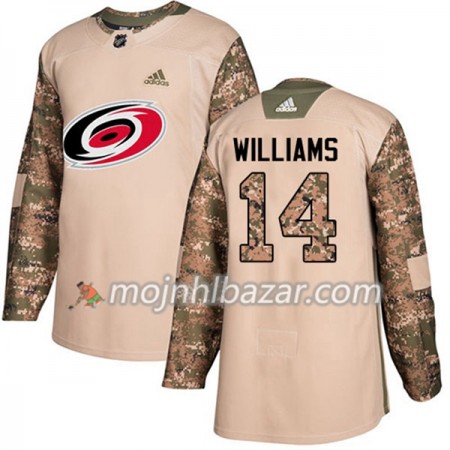Dresovi Carolina Hurricanes Justin Williams 14 Adidas 2017-2018 Camo Veterans Day Practice Authentic - Muške Dresovi Carolina Hurricanes Justin Williams 14 Adidas 2017-2018 Camo Veterans Day Practice Authentic - Muške